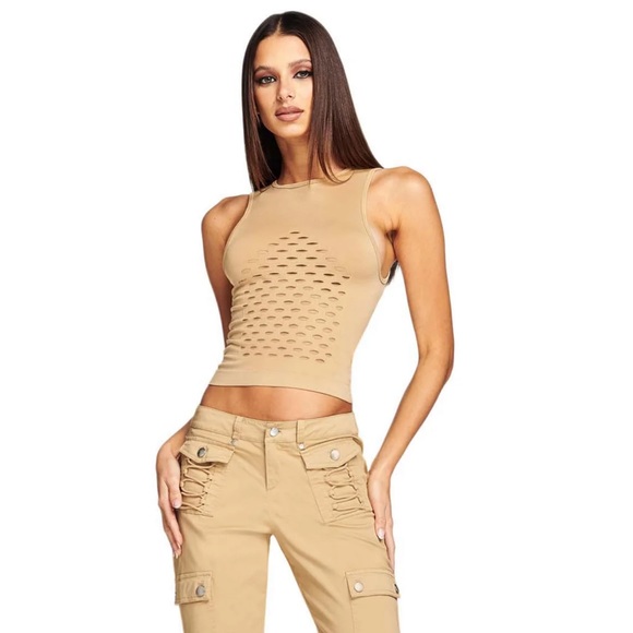 I AM GIA Yazmin Top Sand - Picture 2 of 3